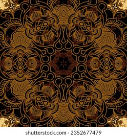 Clasic Indonesian Premium Batik Sogan Pattern