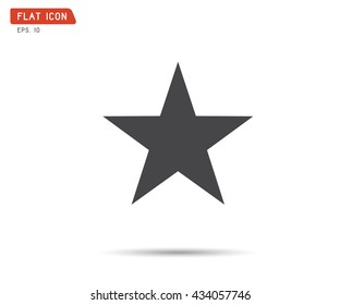 Clasic star Icon, logo vector illustration