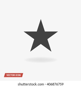 Clasic star Icon Vector.