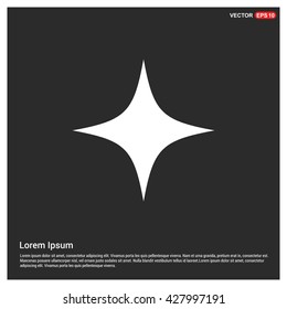 Clasic star Icon Vector.