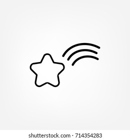 Clasic star Icon Vector.