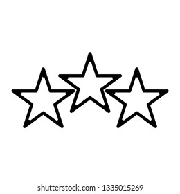 Clasic star Icon Vector. Flat black pictogram. Illustration symbol. - Vector