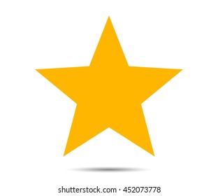 Clasic star Icon Vector, logo flat eps, illustration 