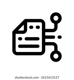 clasification line icon. Clean and minimalist vector icon for websites, mobile apps, presentations, and logos. Fully scalable and customizable for any project.
