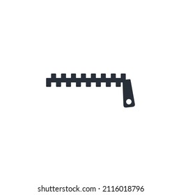 Clasp lock. Operational management of access to information. Vector icon isolated on white background