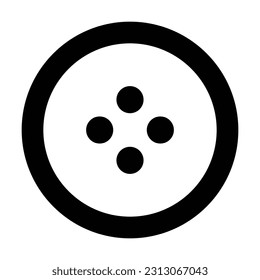 clasper icon, button vector, shape illustration