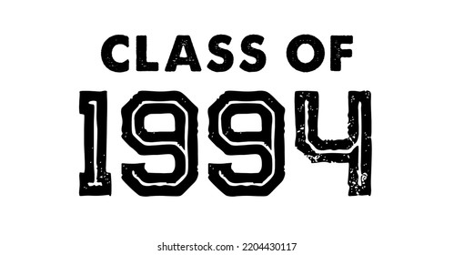 Class Of 1994 t shirt Design Vector, Vintage Class