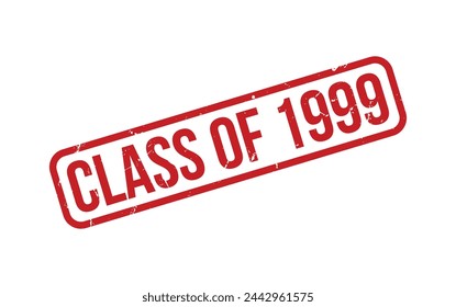 Vector de sello de sello de goma de 1999