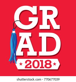 Class of 2018 - Congratulations Graduate Typography 
