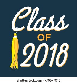 Class of 2018 - Congratulations Graduate Typography 
