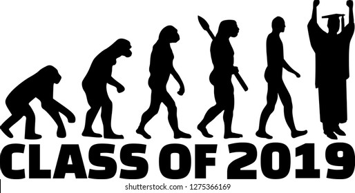 Class of 2019 evolution graduation