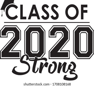 Class Of 2020 Strong Banner