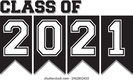 Klasse des Schwarz-Weiß-Banners 2021