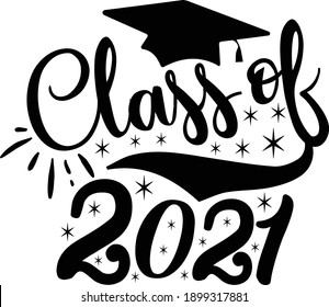 Class of 2021, School Graduate Vector File