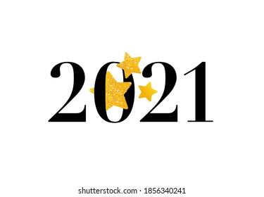 Class of 2021. Vector illustration. Graduation logo. Template for graduation design, party, yearbook