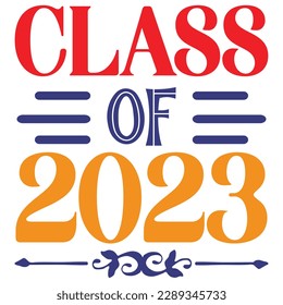 Class Of 2023 SVG Design Vector File
