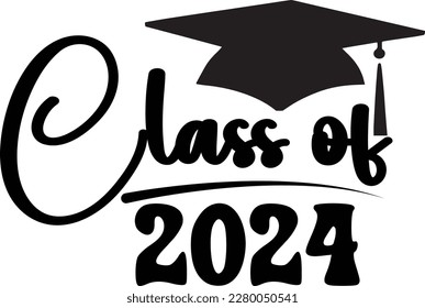 Class of 2024 print ready design