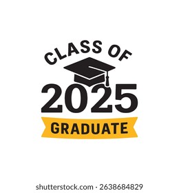 Class of 2025 celebration graduation logo celebration 