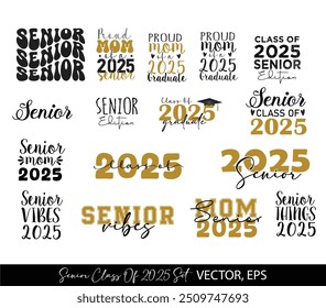  class of 2025 Graduation Quote Class Of 2025 Graduation retro vintage typography