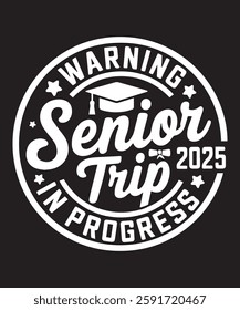 Class of 2025 Senior Graduation Vector. Finally Graduate, College Grad, Grad School Design for Posters, Mugs, Apparel, and Clothing Prints. Perfect for Graduation Celebrations and Gift Ideas