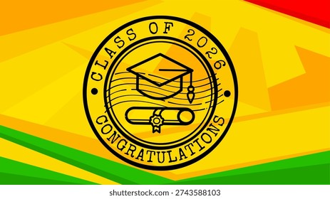 Class of 2026 congratulations banner