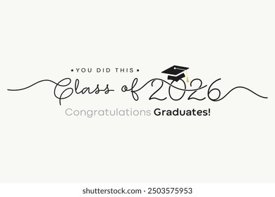Class of 2026. Congratulations graduates! Class of 2026 Graduation