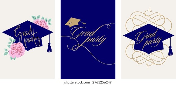 Clase 2026 elegantes invitaciones