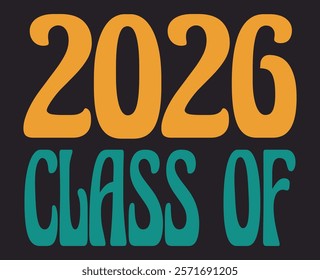 CLASS OF 2026 T SHIRT DESIGN RETRO DESIGN