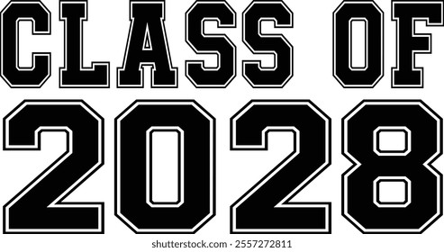 CLASS OF 2028 ILLUSTRATION 2027 DESIGN
