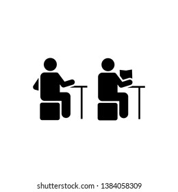 Class, exam, school icon. Element of enrichment program for school icon. Premium quality graphic design icon. Signs and symbols collection icon for websites, web design