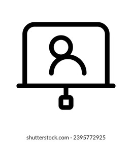 Class Icon Vector Symbol Design Illustration