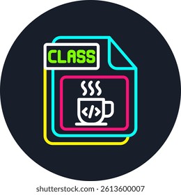 CLASS Line Multi Colour Circle
