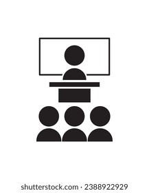 class room icon, vector best flat icon.