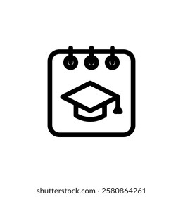 class schedule icon vector design template