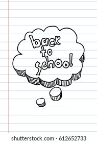 class and school scribbles