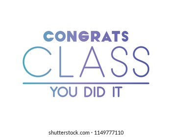 class of the year hand made font