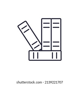 classbooks icons  symbol vector elements for infographic web