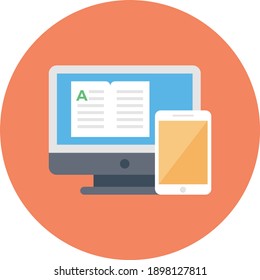 classes vector colour flat icon