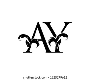 Classic A, Y and AY Letter Logo Icon 