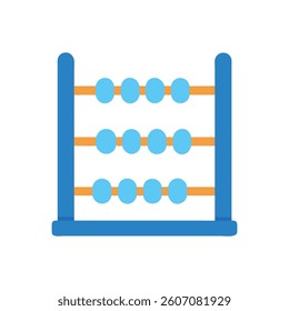 Classic Abacus Counter Icon Design. Design of Fitness and Gym Icons.