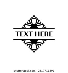 Classic Abstract Line Frame for Elegant Invitations