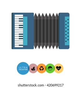 Classic accordion icon