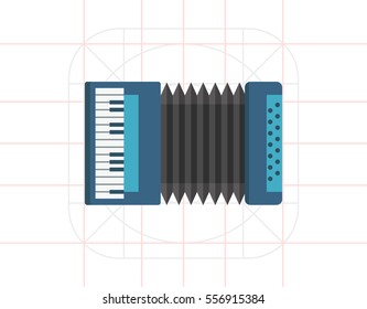 Classic accordion icon