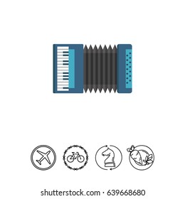 Classic accordion icon