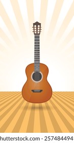 Classic acoustic instrument guitar v1 - Creatitime