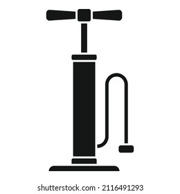 Classic air pump icon simple vector. Air pump. Car compressor