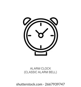 Classic Alarm Clock Icon templates