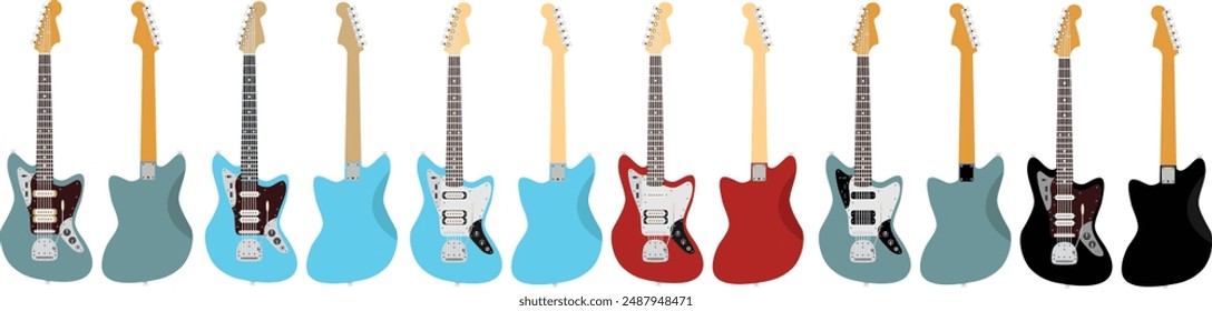 Classic American Grunge Electric Guitars