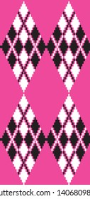 Classic Argyle Seamless Pattern Print