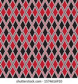 Classic Argyle Seamless Pattern - This is a classic argyle, diamond shape pattern suitable for website resources, graphics, print designs, fashion textiles and etc.